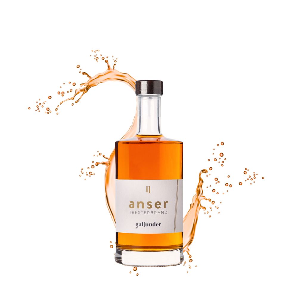 Destillat Anser Splash Hintergrund