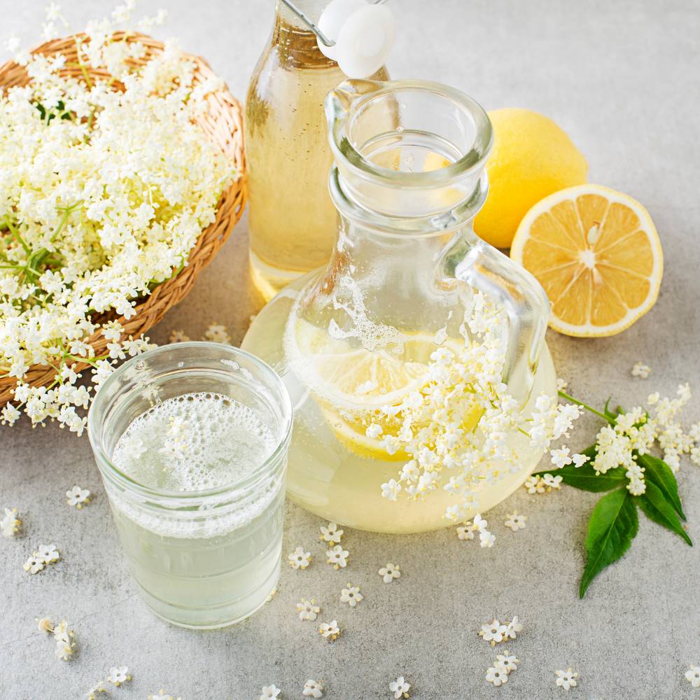 Holunderblütensirup